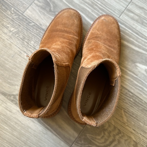 Vince woman’s suede boots water repellent - Picture 4 of 6